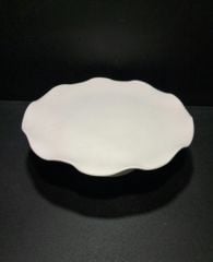 25 cm Ayaklı Fırfırlı Tabak